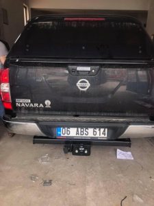 NAVARA KAMYONET araçlara Çeki Demiri TAKMA BAGLAMA MONTAJ ve araç proje firması ANKARA USTA MÜHENDİSLİK 05323118894