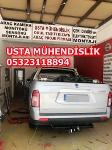 SSANYONG SUV ARAZİ TAŞITI ARAÇLARA ÇEKİ DEMİRİ TAKMA MONTAJI VE ARAÇ PROJE ANKARA USTA MÜHENDİSLİK 05323118894