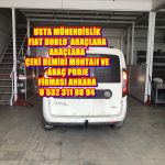 FIAT DOBLO ÇEKİ DEMİRİ TAKMA MONTAJI VE ARAÇ PROJE ANKARA USTA MÜHENDİSLİK 05323118894