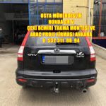 HONDA CRV ÇEKİ DEMİRİ TAKMA MONTAJI VE ARAÇ PROJE FİRMASI ANKARA USTA MÜHENDİSLİK 05323118894