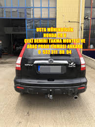 HONDA CRV ÇEKİ DEMİRİ TAKMA MONTAJI VE ARAÇ PROJE FİRMASI ANKARA USTA MÜHENDİSLİK 05323118894