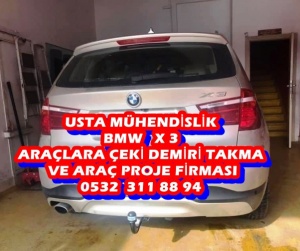 BMW ARAÇLARA ÇEKİ DEMİRİ ANKARA USTA MÜHENDİSLİK ÇEKİ KANCASI DEMİRİ MONTAJI ANKARA » ARAÇ PROJE FİRMASI ANKARA USTA MÜHENDİSLİK 05323118894