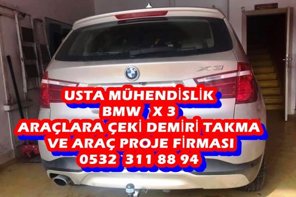 BMW ARAÇLARA ÇEKİ DEMİRİ ANKARA USTA MÜHENDİSLİK ÇEKİ KANCASI DEMİRİ MONTAJI ANKARA » ARAÇ PROJE FİRMASI ANKARA USTA MÜHENDİSLİK 05323118894