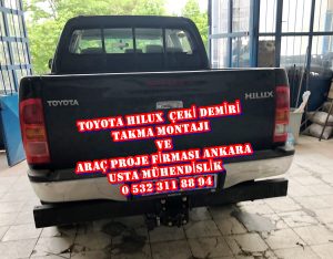 Toyota Hılux »KAMYONET ÇİFT TEK KABİN 4X4/4X2/ ÇEKİ KANCASI DEMİRİ MONTAJI ANKARA » ARAÇ PROJE FİRMASI ANKARA USTA MÜHENDİSLİK 05323118894