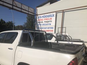 Toyota Hılux »KAMYONET ÇİFT TEK KABİN 4X4/4X2/ ÇEKİ KANCASI DEMİRİ MONTAJI ANKARA » ARAÇ PROJE FİRMASI ANKARA USTA MÜHENDİSLİK 05323118894