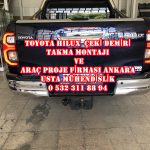 Toyota Hılux »KAMYONET ÇİFT TEK KABİN 4X4/4X2/ ÇEKİ KANCASI DEMİRİ MONTAJI ANKARA » ARAÇ PROJE FİRMASI ANKARA USTA MÜHENDİSLİK 05323118894