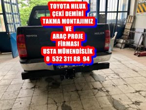 Toyota Hılux »KAMYONET ÇİFT TEK KABİN 4X4/4X2/ ÇEKİ KANCASI DEMİRİ MONTAJI ANKARA » ARAÇ PROJE FİRMASI ANKARA USTA MÜHENDİSLİK 05323118894