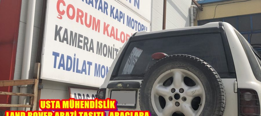 LAND ROVER FREELANDER ÇEKİ DEMİRİ TAKMA BAGLAMA MONTAJI VE ARAÇ PROJE FİRMASI FRELANDER LANDER ARAÇ ÇEKİ DEMİRİ ANKARA USTA MÜHENDİSLİK 05323118894