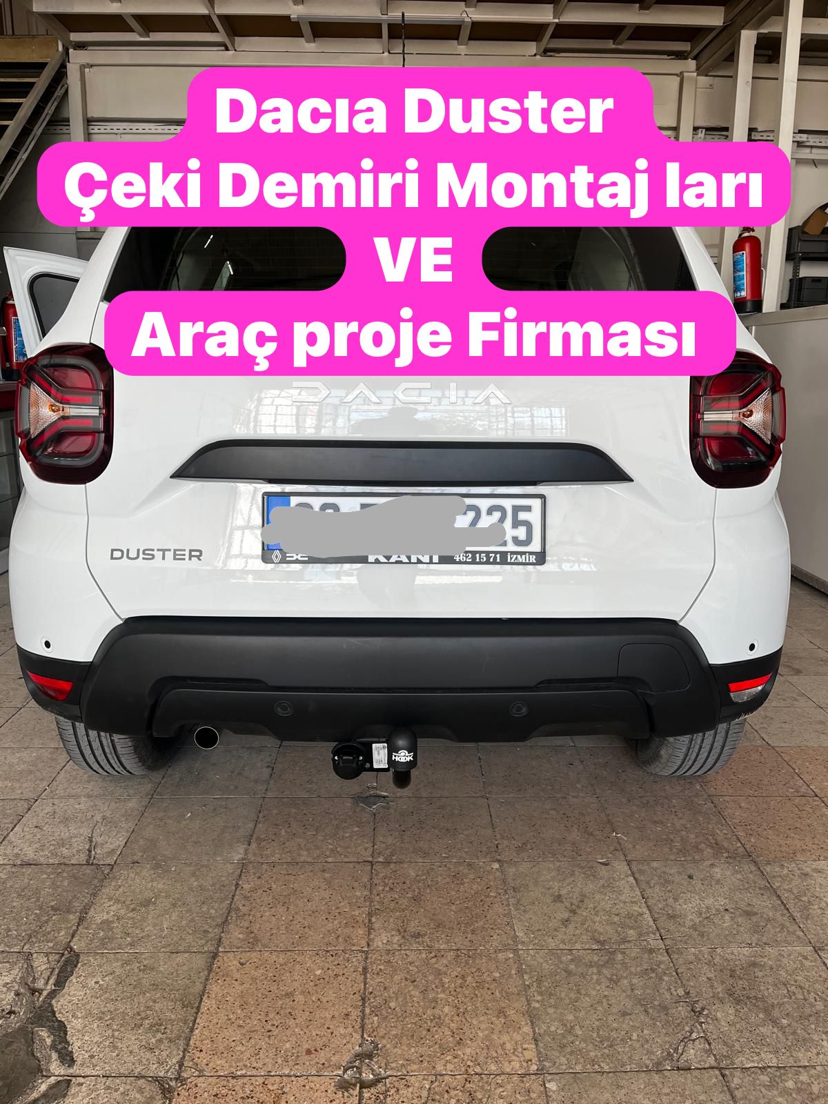 dacıa duster Çeki Demiri takma montajı çeki demiri fiyatı maliyeti fiyatı ankara usta mühendislik ankara